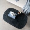 Oval Coffee Table - Black - Image 7