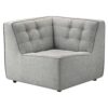Selen - Corner Sectional Sofa - Light Gray - Image 2