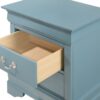 Louis Phillipe - Compact Nightstand - Teal - Image 3