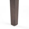 Rustic Farmhouse Dining Table With Square Leg Design - Brown - Image 11