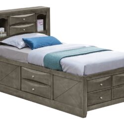 Marilla - Twin Storage Bed - Gray