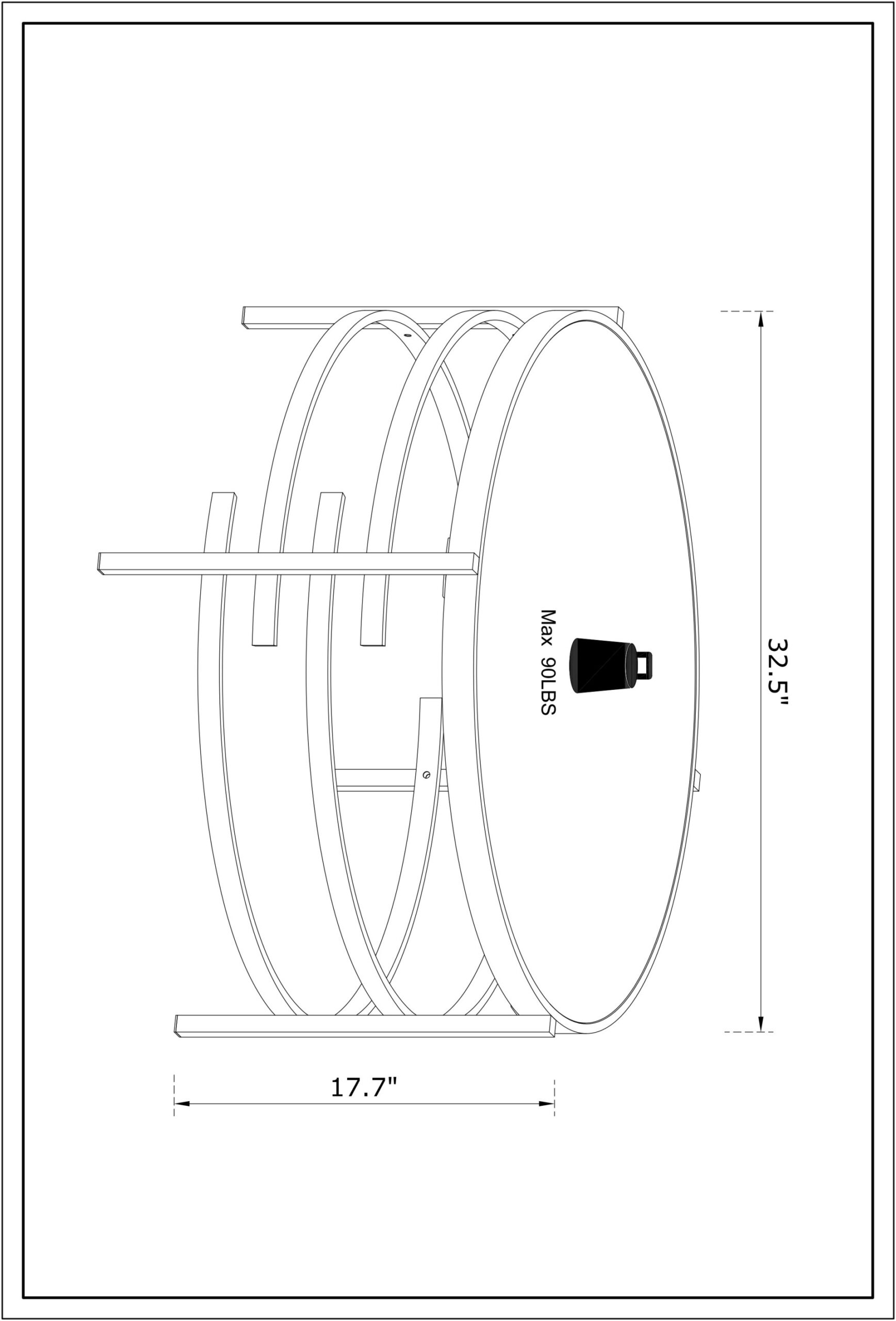32.48'' Chrome Round Coffee Table With Sintered Stone Top & Sturdy Metal Frame, Modern Coffee Table For Living Room - Silver - Image 10