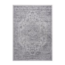 Marfi - 2' X 3' Oriental Area Rug - Silver
