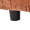 Multifunctional Chenille Recliner Sofa With Storage And Phone Bracket For Living Room Or Bedroom - Orange - Image 19
