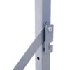 Wall-Mounted Folding Tire Storage, 30.5 To 50.5" Wide, Supports 300 Pounds - Silver - Image 12