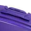 Expandable Hardshell Suitcase Double Spinner Wheels Pp Luggage Sets Lightweight Durable Suitcase With Tsa Lock, 3 Piece Set (20/24/28) - Purple - Image 8