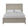 King Panel Bed - Light Gray - Image 2