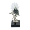 Aluminum Candle Holder With Marble Stand - Multicolor - Image 13