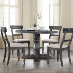 Leventis - Weathered Dining Table - Gray