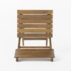 Outdoor Folding Dining Chair (Set of 2) - Natural - Image 11