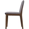 Laura - Mid-Century Modern Solid Wood Dining Chair (Set of 2) - Gray - Image 14