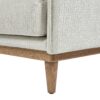 Haven - Flange Arm Oak Sofa - Marled Gray - Image 6