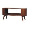 Soba - Shoe Cabinet - Dark Brown - Image 2