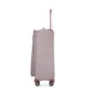 4 Piece Set (16/20/24/28), Softshell Suitcase Spinner Wheels Terylene Luggage Sets Carry On Suitcase Luggage Lightweight Durable Suitcase - Khaki - Image 8