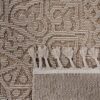 Guros - 2' X 8' Medallion Indoor / Outdoor Area Rug - Beige - Image 4