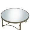 Aditya - Mirrored Antique Brass Coffee Table - Antique Brass - Image 3