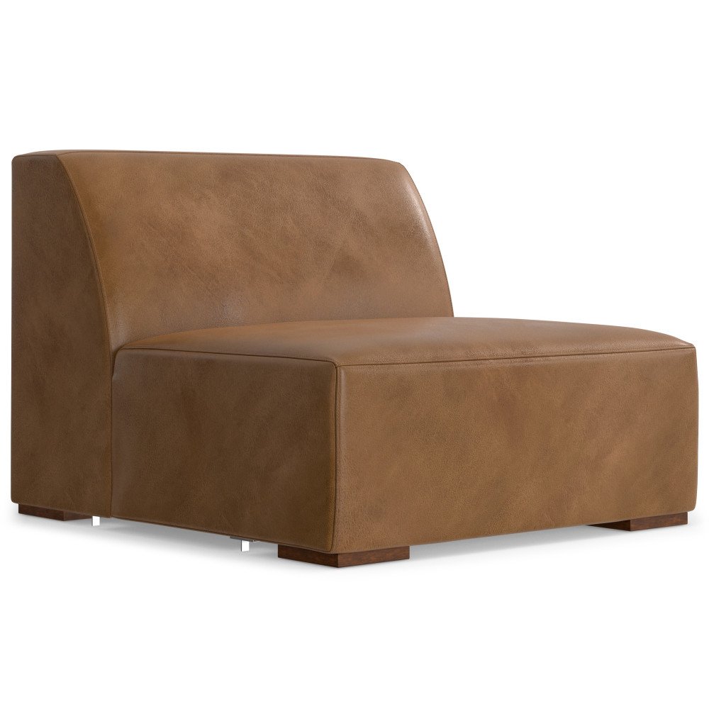 Rex - 2 Seater Sofa And Left Chaise - Brown - Image 5