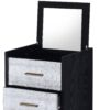 Myles - Jewelry Armoire - Black / Silver / Gold - Image 4