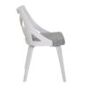 Charlotte - Farmhouse Chair (Set of 2) - White / Light Gray - Image 3