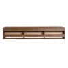 Premium Ebony 60" Bathroom Cabinet With Soft Close Drawer And Float Mounting Design Excluding Sink - Brown Ebony - Image 11