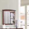 Elegant Wall Mirror - Cappuccino - Image 4