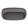 Willow - Upholstered Patio Deep Seating Sofa - Graphite Gray / Black - Image 8