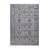 Marfi - 5' X 7' Oriental Area Rug - Gray / Blue - Image 9