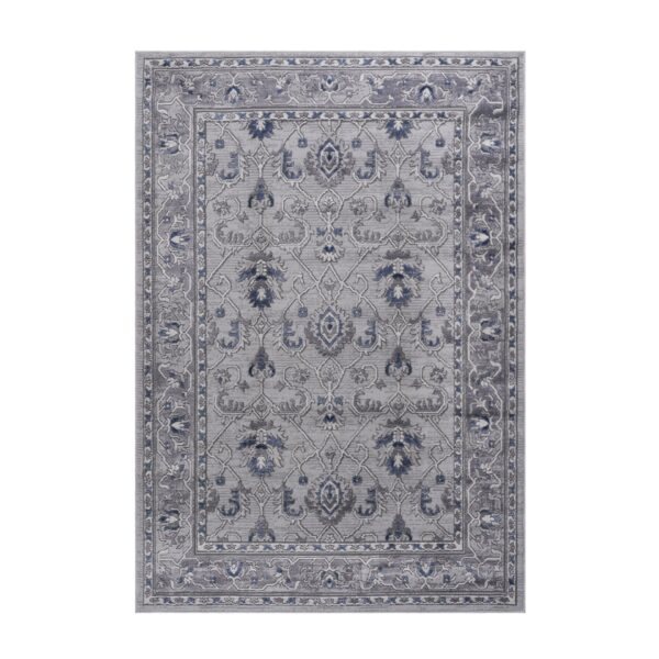 Marfi - 5' X 7' Oriental Area Rug - Gray / Blue