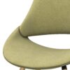 Malden - Bentwood Dining Chair - Acid Green / Light Brown - Image 8
