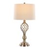Linx - Twist Contemporary Table Lamp (Set of 2) - Antique Soft Brass / White - Image 3