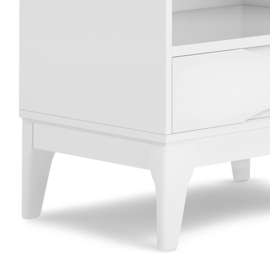 Harper - Bookcase With Storage - White - Image 5