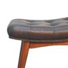 Harbour Footstool - Chestnut - Image 6