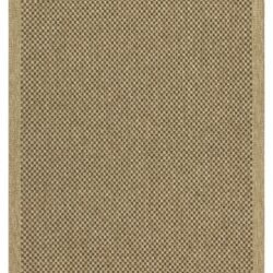 Earth - 5'3" X 7'3" Polypropylene, Indoor, Outdoor Area Rug - Jute, Mocha