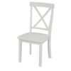 5 Pieces Dining Table And Chairs Set For 4 Persons, Kitchen Room Solid Wood Table With 4 Chairs - White - Image 19
