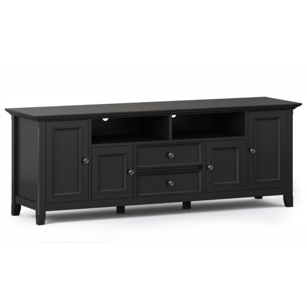 Amherst - Wide TV Media Stand - Black