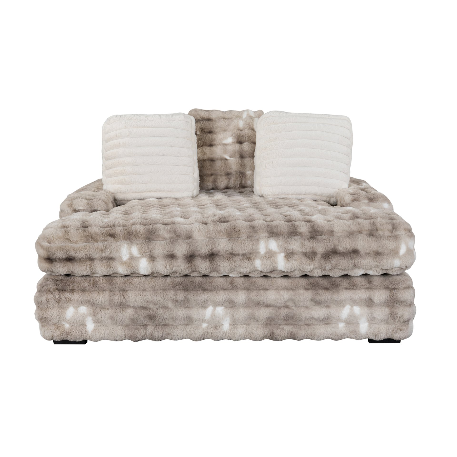 Julia - Lounger Sofa With USB - Gray - Image 6