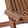 Folding Wood Chair, Portable Solid Wood Seating For Indoor Or Outdoor Use - Natural - Image 6