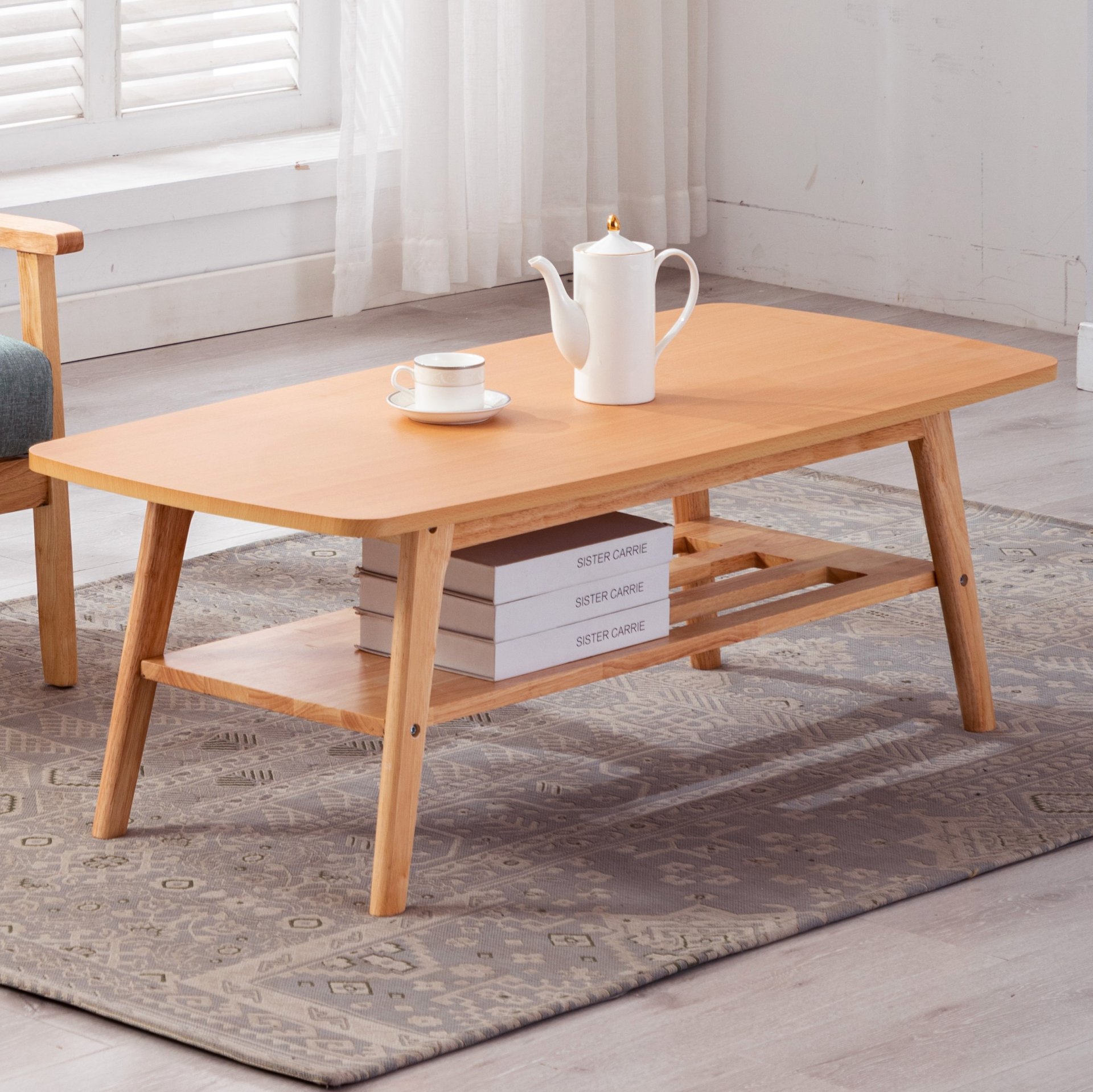 Bahamas - Coffee Table - Natural Light Oak - Image 2