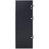 Large Steel Freestanding Floor Parcel Package Drop With Locking Letterbox Drop Mail Box With Multi Compartments - Black - Image 2