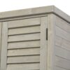 Potting - Bench With Storage Cabinet And Metal Table Top For Outdoor Patio, Garden Furniture Workstation - Gray - Image 10