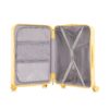20" / 24" / 28" 3 Pieces / Set Spinner Wheel Luggage, Carry On Suitcase, With Cup Holder & USB Port & Phone Holder - Yellow - Image 18