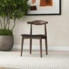 Destiny - Dining Chairs (Set of 2) - Black / Dark Brown - Image 16