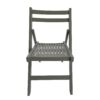 Folding Special Event Chairs, Foldable Style (Set of 4) - Gray - Image 4