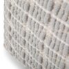 Noreen - Square Pouf - Light Blue / White - Image 4