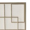 Dorothy - Modern Single Panel Iron Fire Screen - Gold - Image 8