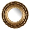 Round Wall Mirror With Metal Frame, Mid Century Modern Accent Mirror For Living Room - Gold - Image 2