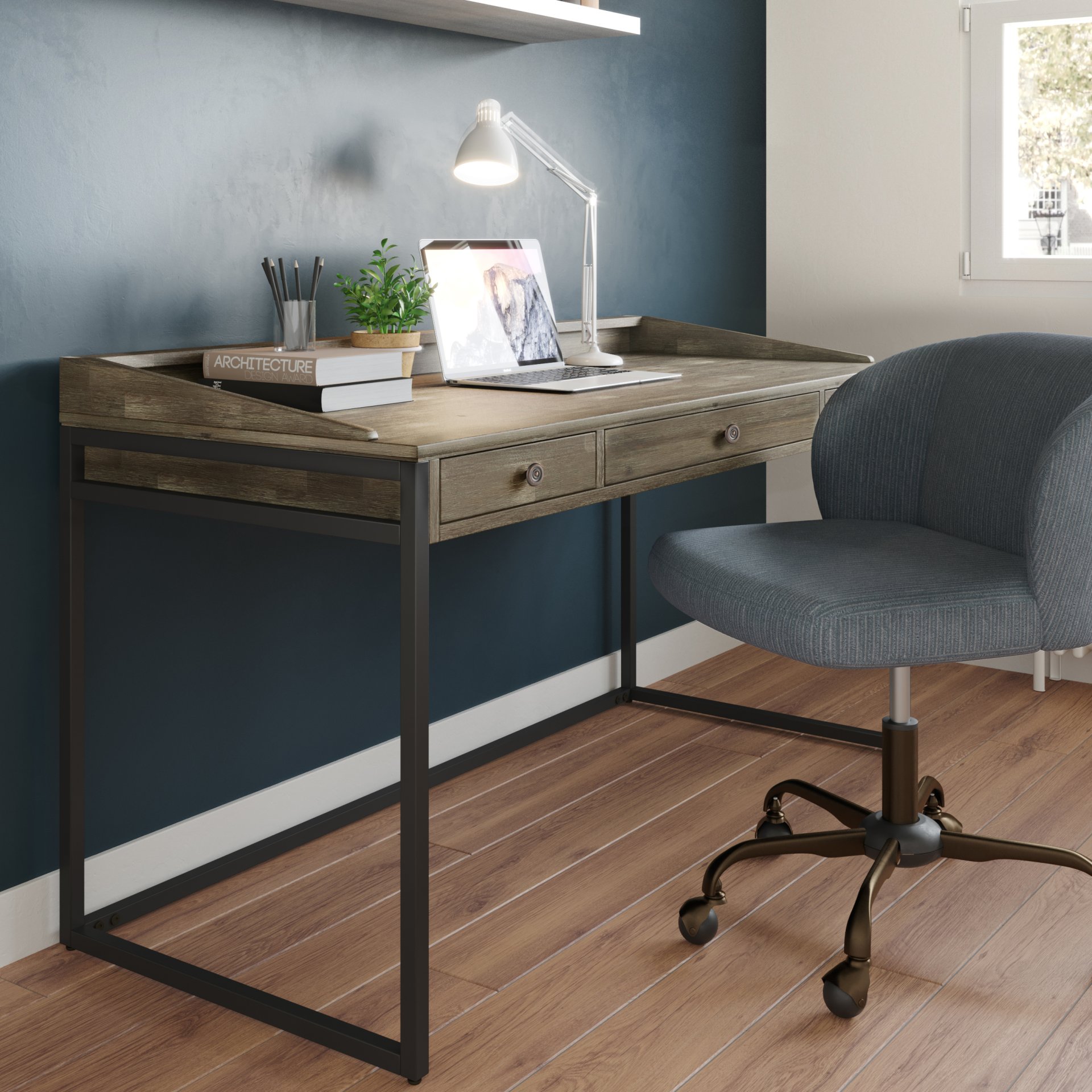 Ralston - Desk - Distressed Gray - Image 8