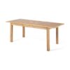 Outdoor Expandable Dining Table With Square Legs - Natural - Image 5