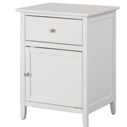 Izzy - Nightstand For Modern Spaces - White