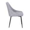 Diana - Contemporary Chair (Set of 2) - Black / Gray - Image 3